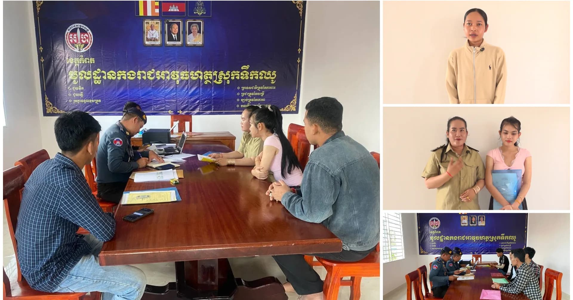 យុវតីខេត្តកំពតថាភាពឈឺចាប់នៃការឈ្លានពានរបស់សៀមមកលើកម្ពុជាធ្វើឲ្យពួកគេស្ម័គ្រចូលបំពេញកាតព្វកិច្ចយោធា