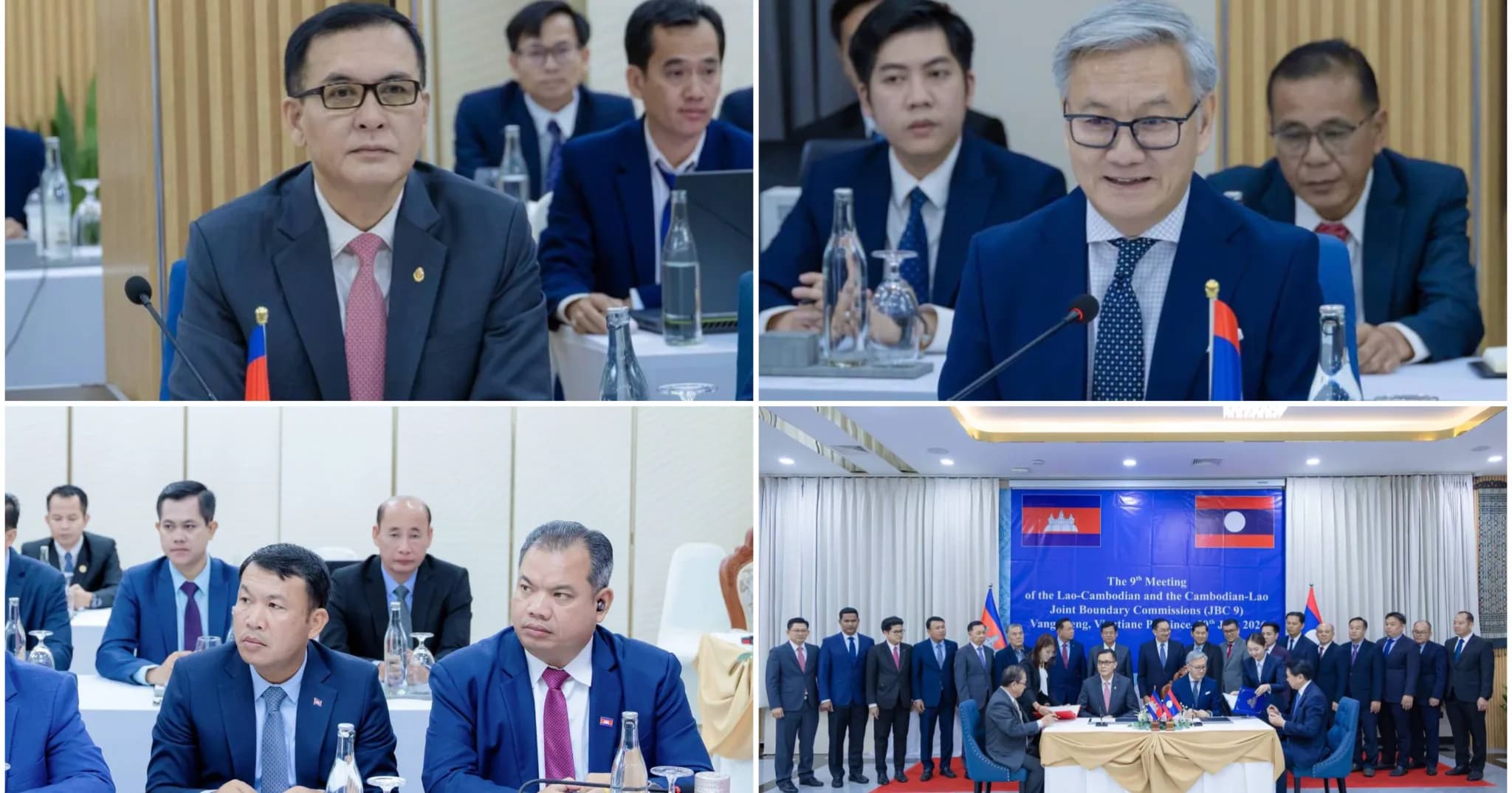 ឯកឧត្តម សរ សុពុត្រា អភិបាលខេត្តស្ទឹងត្រែង អញ្ជើញចូលរួមកិច្ចប្រជុំលើកទី៩ នៃគណៈកម្មការចម្រុះព្រំដែន (JBC) កម្ពុជា-ឡាវ នៅទីក្រុងវ៉ាងវៀន